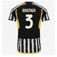 Dres Juventus Gleison Bremer #3 Domaci 2023-24 Kratak Rukav